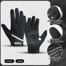 Guantes para ciclismo de carretera con pantalla táctil, cálidos, antideslizantes, resistentes al desgaste, con absorción de impactos y anticolisión para deportes al aire libre