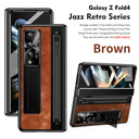 Suitable for Samsung zfold 5 phone case FOLD4 folding official pen slot case film integrated all inclusive anti fall protective case - V.I.P Digital Presence