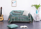 Modern minimalist koi patterned sofa blanket can be used as a soft carpet tablecloth decoration dust-proof - V.I.P Digital Presence