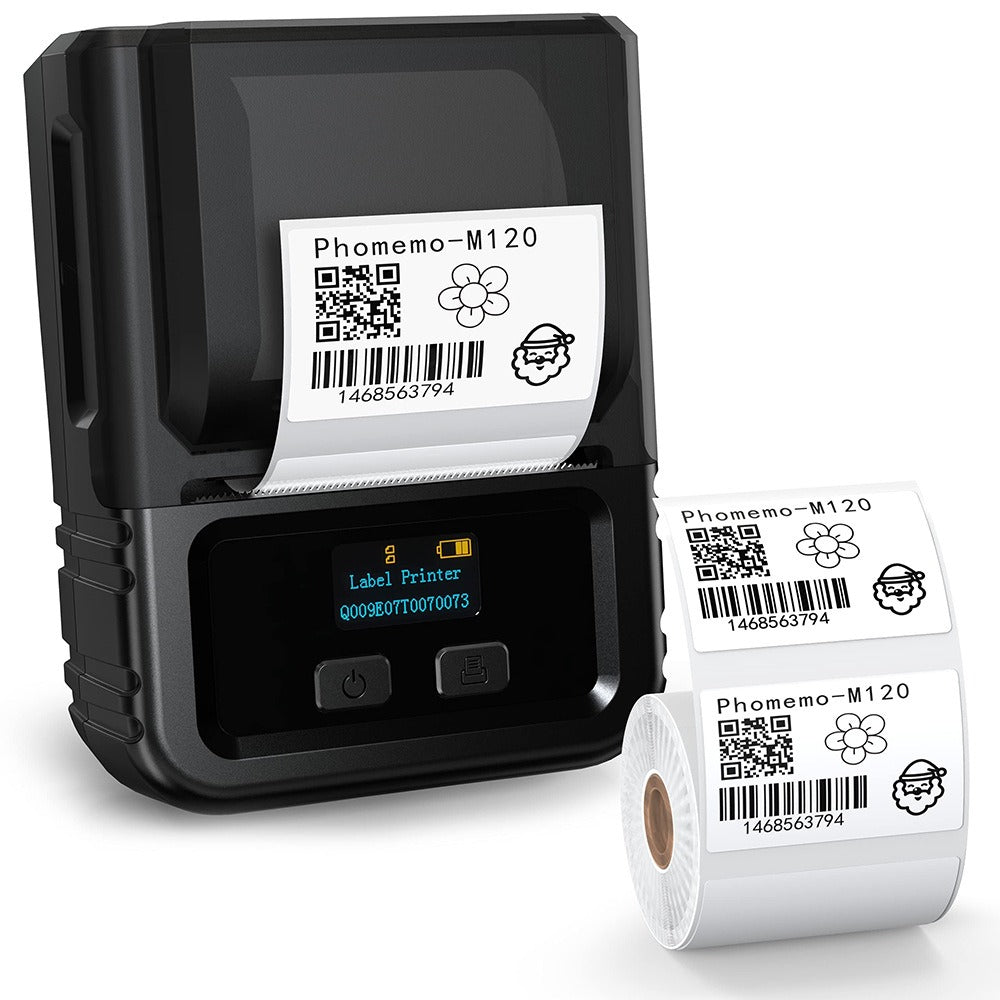 Phomemo price tag printer, home clothing tag thermal printer, handheld barcode printer - V.I.P Digital Presence