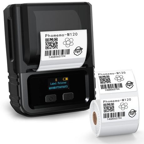 Phomemo price tag printer, home clothing tag thermal printer, handheld barcode printer - V.I.P Digital Presence