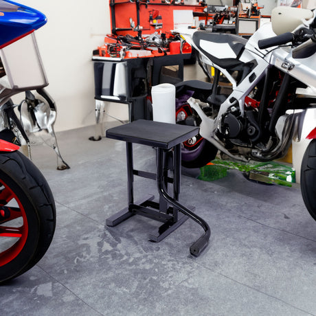 Motorcycle Dirt Bike Stands and Lifts Jack Stand Steel Lift 11"-16.5" Adjustable Height 330 LBS Load Capacity Heavy Duty Steel B - V.I.P Digital Presence