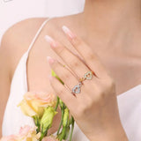 925 Sterling Silver Heart Ring - V.I.P Digital Presence