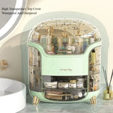 Multi Functional Makeup Storage Box Multi-Layer Desktop Transparent Dustproof Dressing Boxes Large Capacity Acrylic With Drawers - V.I.P Digital Presence