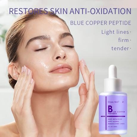 Enjoy Skin Organic Vegan Facial Skin Care Serum Whitening Anti Aging Copper Peptide Face Serum 30ml - V.I.P Digital Presence