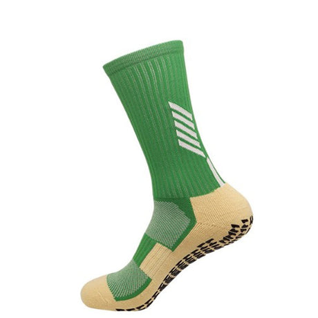 Anti Slip Football Soccer Socks for Men Teenage Kid Boys Sport  Grips Crew Socks Black White Blue High Quality - V.I.P Digital Presence