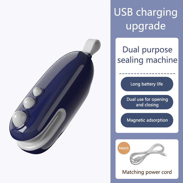 Small Monster Sealing Machine Snack Sealing Machine Mini Sealing Machine Hand Pressure Plastic Sealing Machine - V.I.P Digital Presence