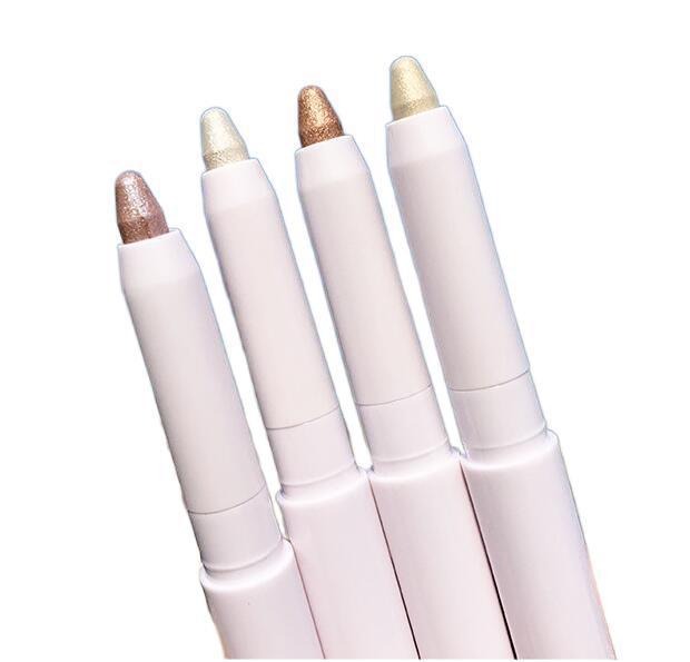 1Pcs  Diamond Glitter Eyeshadow Liner Pencil Face Makeup Highlighter Long lasting Matte Pink Silkworm Champagne Gold Eyeliner Pen - V.I.P Digital Presence