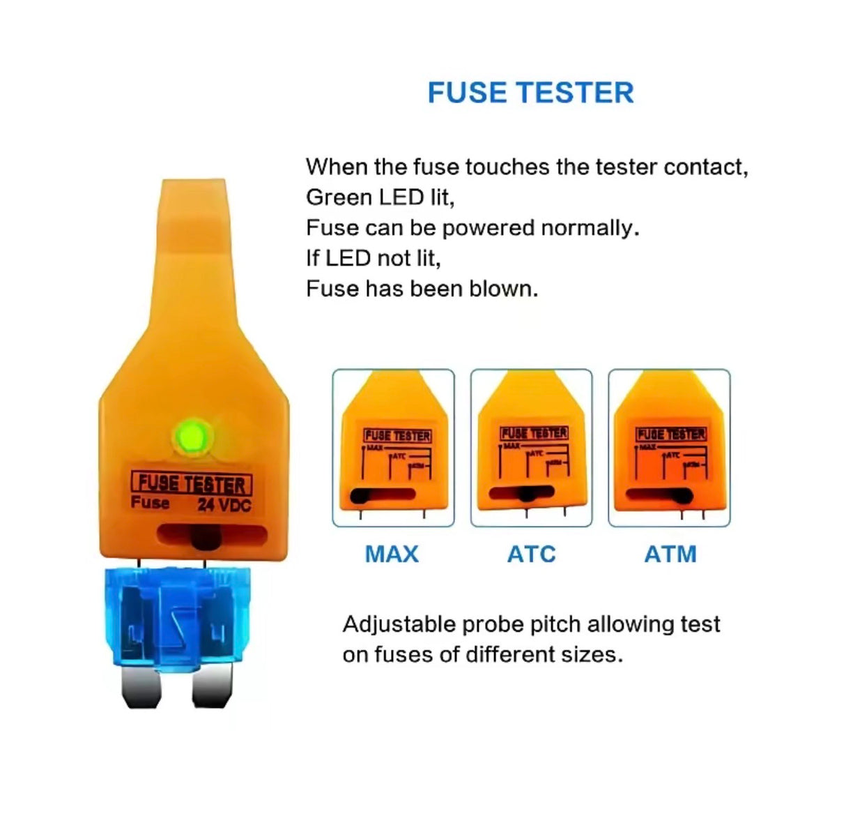 FusePro Car Fuse Tester Tool