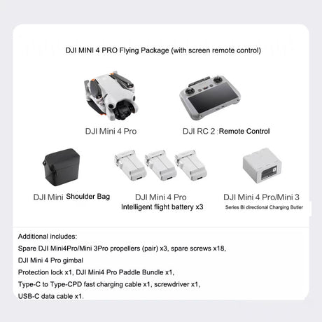 DJI Mini 4 Pro, an all-in-one mini aerial camera from DJI, is an entry-level drone that intelligently follows panoramic shooting - V.I.P Digital Presence