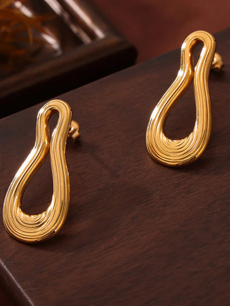 Titanium Steel Geometric Shape Earrings - V.I.P Digital Presence