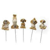 Mini Puppy Plugin Garden Bonsai Ornament Decoration Micro Landscape Resin - V.I.P Digital Presence
