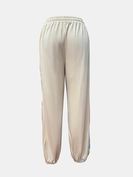 Drawstring High Waist Pants - V.I.P Digital Presence