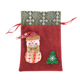 Christmas decoration gift bag, children's linen bundle mouth apple bag, candy biscuit bag, Christmas gift bag - V.I.P Digital Presence