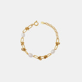 Freshwater Pearl Titanium Steel Bracelet - V.I.P Digital Presence