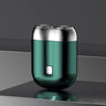 USB rechargeable electric washable shaver, men's dual blade mini travel portable shaver - V.I.P Digital Presence