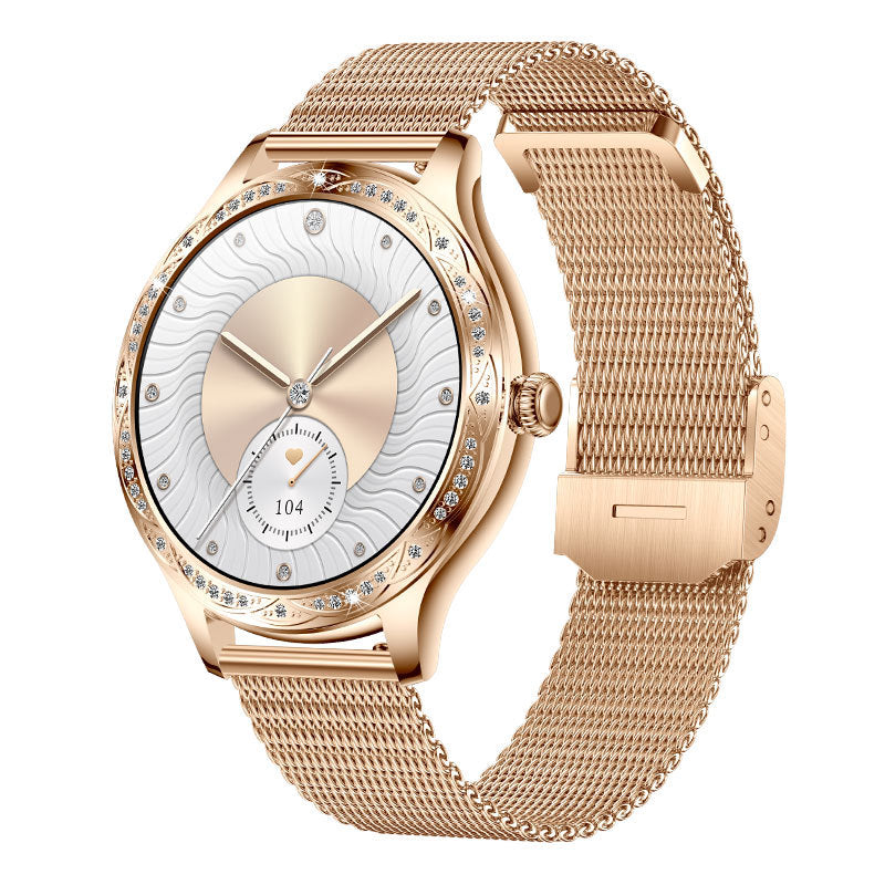 Women's smartwatch AK60 high-definition call sports wristband heart rate, blood pressure, blood oxygen, waterproof step meter - V.I.P Digital Presence