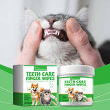 Dog And Cat Tooth Wipes, Pet Dog Mild Tooth Cleaning Tartar Stains Fresh Breath Wipes - V.I.P Digital Presence
