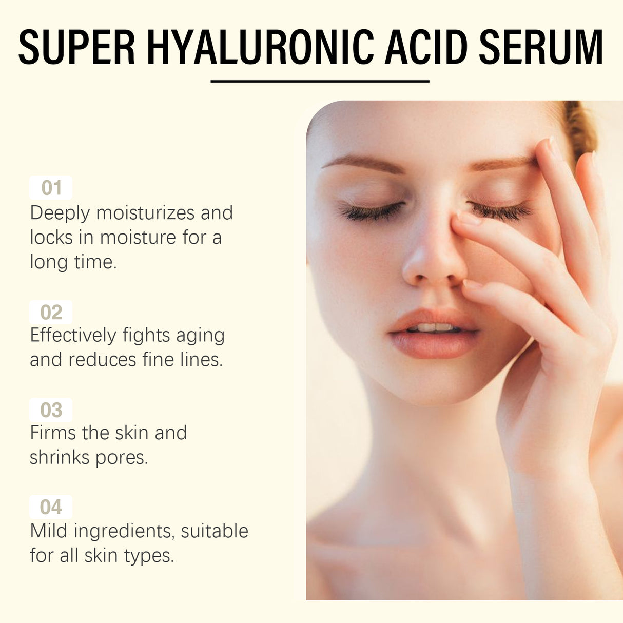 Esencia Reafirmante, Esencia Facial Hidrata la Piel, Rejuvenece e Hidrata, Reafirmando y Suavizando la Piel