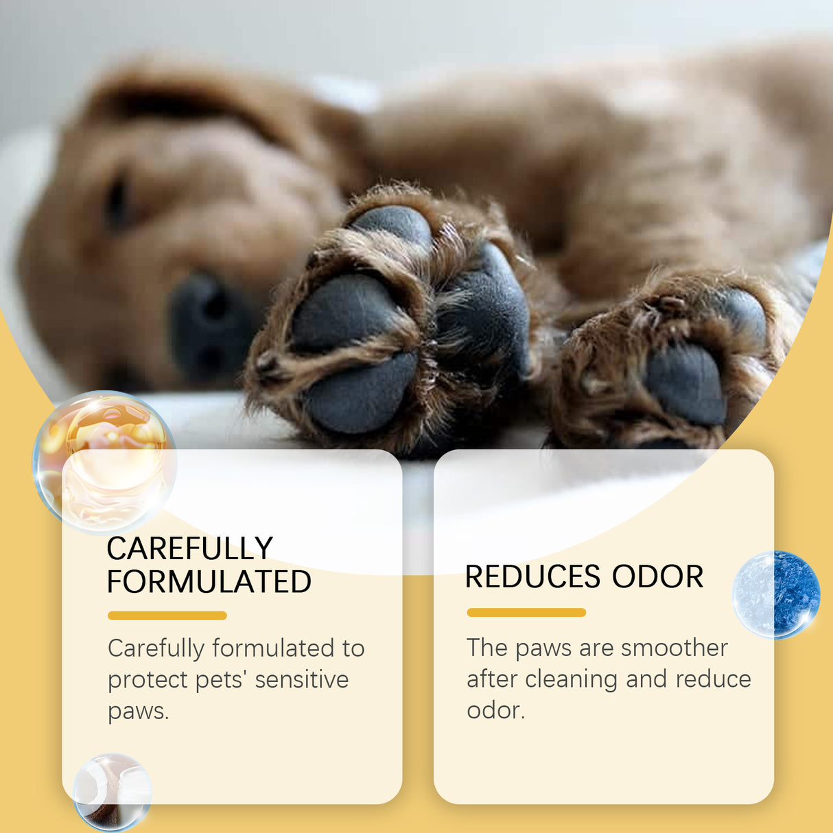 Pet Paw Foam Cleaner, Pet Cleaning, Moisturizing, Nourishing And Nourishing Cat And Dog Feet - V.I.P Digital Presence