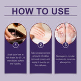 Foot Callous Removal Repair Cream Gently Softers Exfoliation Soothing Dry Moisturizing Hydrating Repair Cream - V.I.P Digital Presence