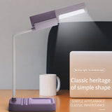 New LED Simple Eye Protection Desk Lamp USB Rechargeable Infinitely Variable Light Student Reading Desktop Small Desk Lamp - V.I.P Digital Presence