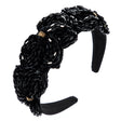 High Quality Hair Hoop Ladies Hand-String Crystal Flower Shape Super Flash Wide-Brimmed Head Hoop Fashion Trendy Hair Press - V.I.P Digital Presence
