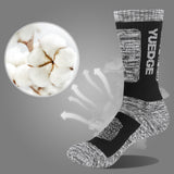 5 Pairs Of Men's Comfortable Breathable Pure Cotton Socks With Thickened Terry Bottom For Cycling Hiking Skiing Outdoor Sports Socks - V.I.P Digital Presence