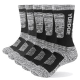 5 Pairs Of Men's Comfortable Breathable Pure Cotton Socks With Thickened Terry Bottom For Cycling Hiking Skiing Outdoor Sports Socks - V.I.P Digital Presence