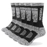 5 Pairs Of Men's Comfortable Breathable Pure Cotton Socks With Thickened Terry Bottom For Cycling Hiking Skiing Outdoor Sports Socks - V.I.P Digital Presence