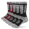 5 Pairs Of Men's Comfortable Breathable Pure Cotton Socks With Thickened Terry Bottom For Cycling Hiking Skiing Outdoor Sports Socks - V.I.P Digital Presence