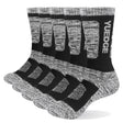 5 Pairs Of Men's Comfortable Breathable Pure Cotton Socks With Thickened Terry Bottom For Cycling Hiking Skiing Outdoor Sports Socks - V.I.P Digital Presence