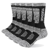 5 Pairs Of Men's Comfortable Breathable Pure Cotton Socks With Thickened Terry Bottom For Cycling Hiking Skiing Outdoor Sports Socks - V.I.P Digital Presence