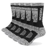 5 Pairs Of Men's Comfortable Breathable Pure Cotton Socks With Thickened Terry Bottom For Cycling Hiking Skiing Outdoor Sports Socks - V.I.P Digital Presence