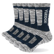 5 Pairs Of Men's Comfortable Breathable Pure Cotton Socks With Thickened Terry Bottom For Cycling Hiking Skiing Outdoor Sports Socks - V.I.P Digital Presence