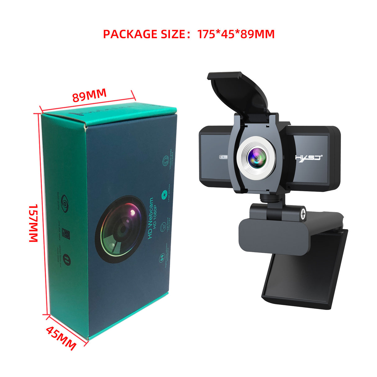 Computer video computer camera with 5 million autofocus and support for 720P1080P video - V.I.P Digital Presence