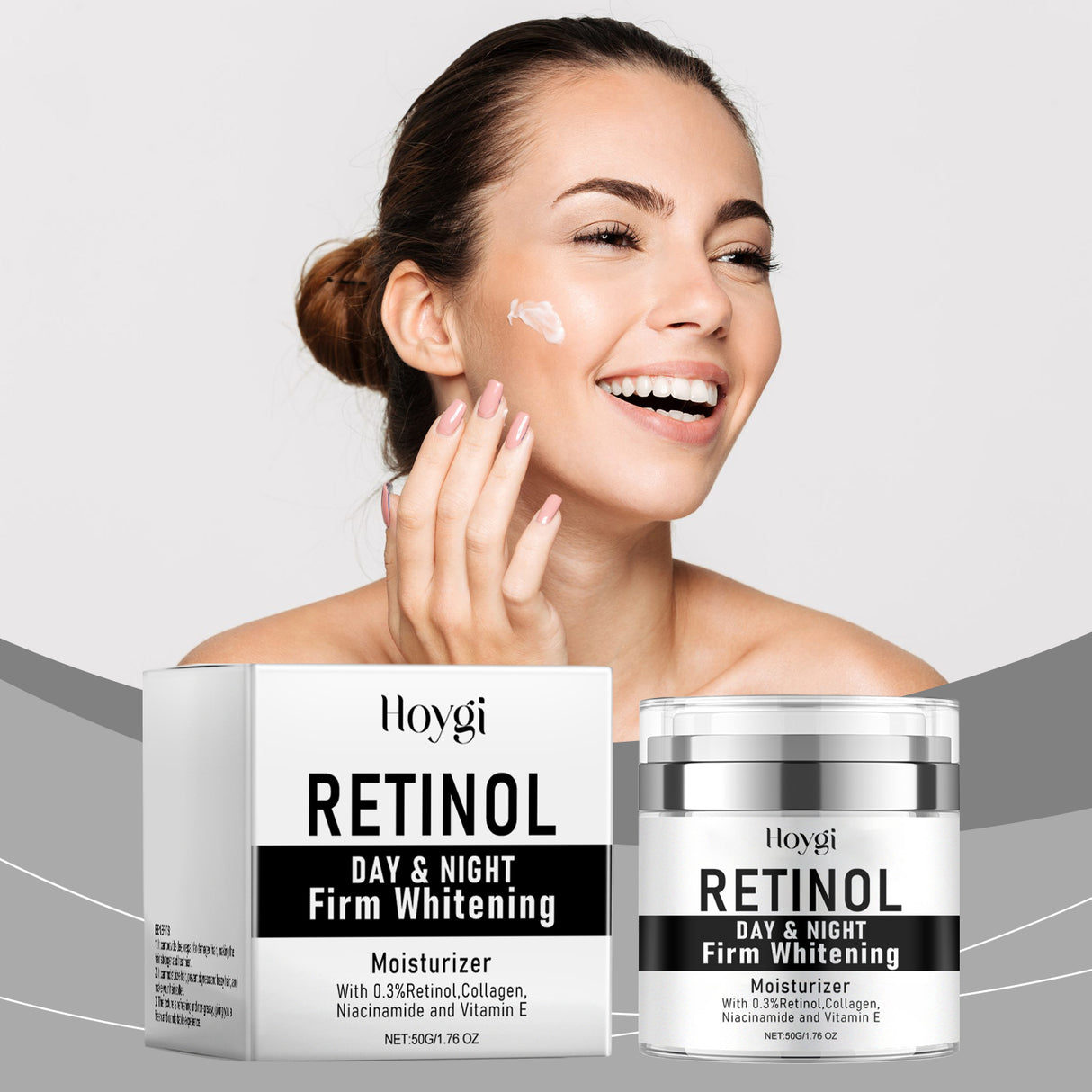 Crema hidratante facial Pure Facial Skin nutre, restaura, hidrata y da brillo. Crema de cuidado diario.