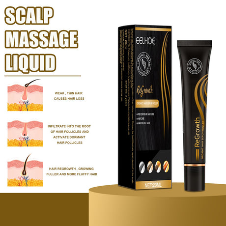 EELHOE Ball Bearing Dense Hair Essential Oil Thick Sparse Hair Bead Massage Scalp Care Fluid To Prevent The Loss Of Essential Oil - V.I.P Digital Presence