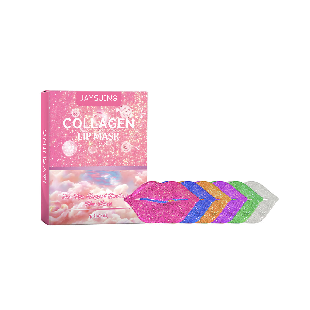 Mascarilla labial de colágeno que reduce las líneas de expresión, hidrata y humecta los labios, elimina la piel muerta y no es grasosa.