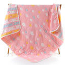 110*110cm Parent-child Baby Summer Bedding Sofa Quilt 100% Cotton Baby Blanket Child Quilt 6 Layers Muslin Swaddle for Newborns - V.I.P Digital Presence