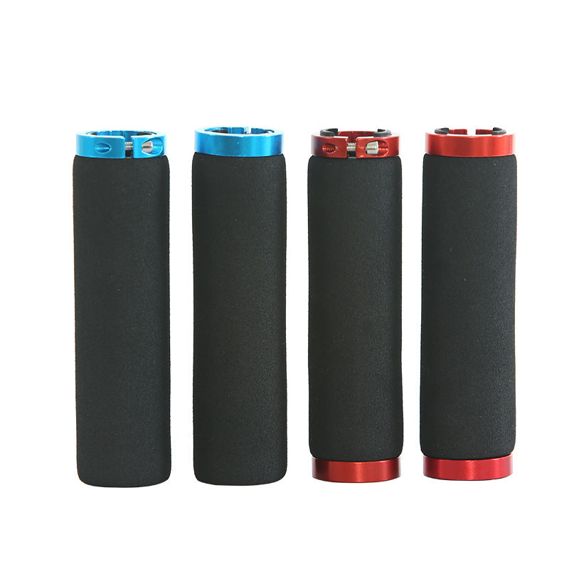 Bicycle Sponge Handle Cover Unilateral Bilateral Locking Mountain Bike Grip Non-Slip Sweat-Absorbing Foam Cotton Handle Gloves - V.I.P Digital Presence
