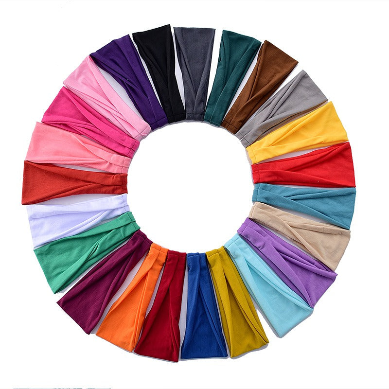 Sports headband women's yoga headband men's running headband sweat absorbing headscarf - V.I.P Digital Presence