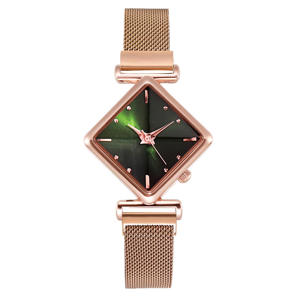 Women Square Watch Luxury Ladies Quartz Magnet Buckle Gradient Color Watches Relogio Feminino For Gift Clock - V.I.P Digital Presence