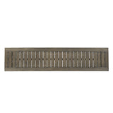 JANE INDUSTRIAL WOOD AND METAL BENCH - V.I.P Digital Presence