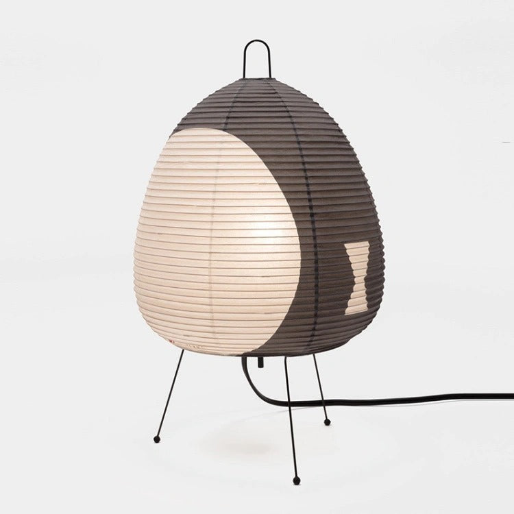 Japanese retro rice paper table lamp style wabi sabi style ins cross-border high-end atmosphere bedside table lamp - V.I.P Digital Presence