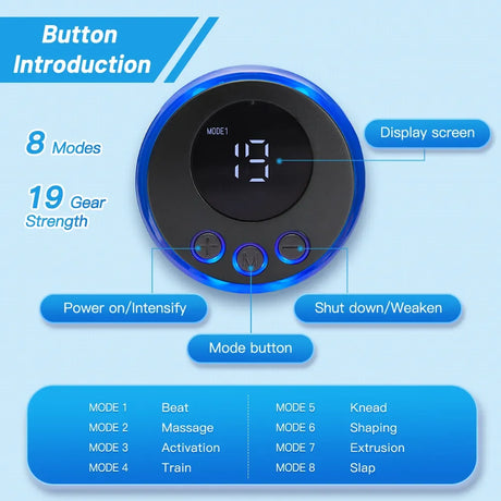 EMS Facial Massager Eye Face Lift Skin Tightening Anti-Wrinkle V-Shaped Face Muscle Stimulator Beauty Device - V.I.P Digital Presence