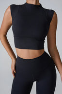 Mock Neck Active Tank - V.I.P Digital Presence