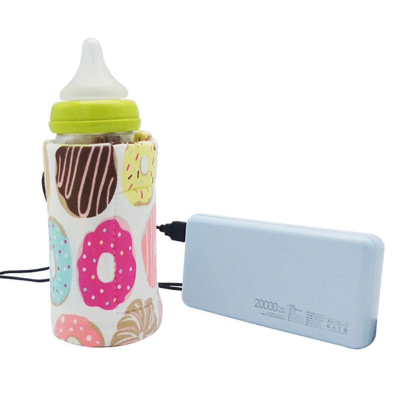USB Milk Water Warmer Travel Stroller Insulated Bag Baby Nursing Bottle Heater - V.I.P Digital Presence