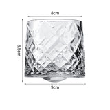 Hand drawn rotating glass cups multiple multi-purpose whiskey glasses rotating glass cups - V.I.P Digital Presence