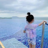 Baby swimsuit, cute cartoon girl buoyancy swimsuit, floating vest for children, baby survival swimsuit - V.I.P Digital Presence
